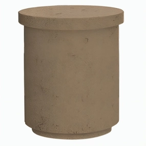 American Fyre Designs 17" Contempo Tank/End Table 8510Fireproof mat for under fire pit
