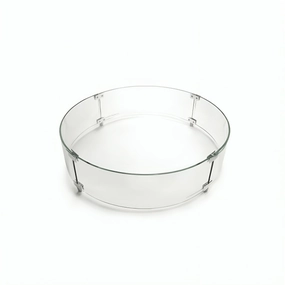 American Fyre Designs 26" Round Glass Wind Guard 8208-WGFireproof mat for under fire pit