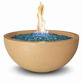 American Fyre Designs 36" Fire Bowl w/ FyreStarter Electronic Ignition Systemportable outdoor fire pit with lid