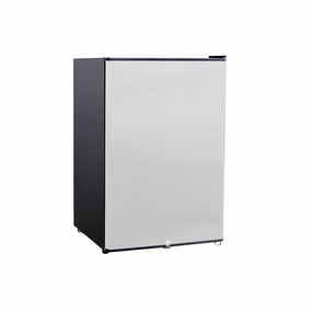 American Made Grills 22" 4.1c Fridge Reversible Door with Lock RFR-22S outdoor beverage cooler with wheels