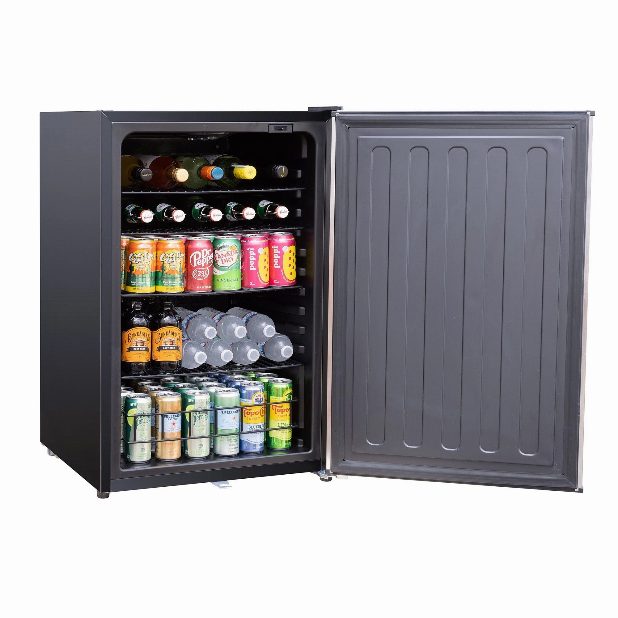 American Made Grills 22" 4.1c Fridge Reversible Door with Lock RFR-22S