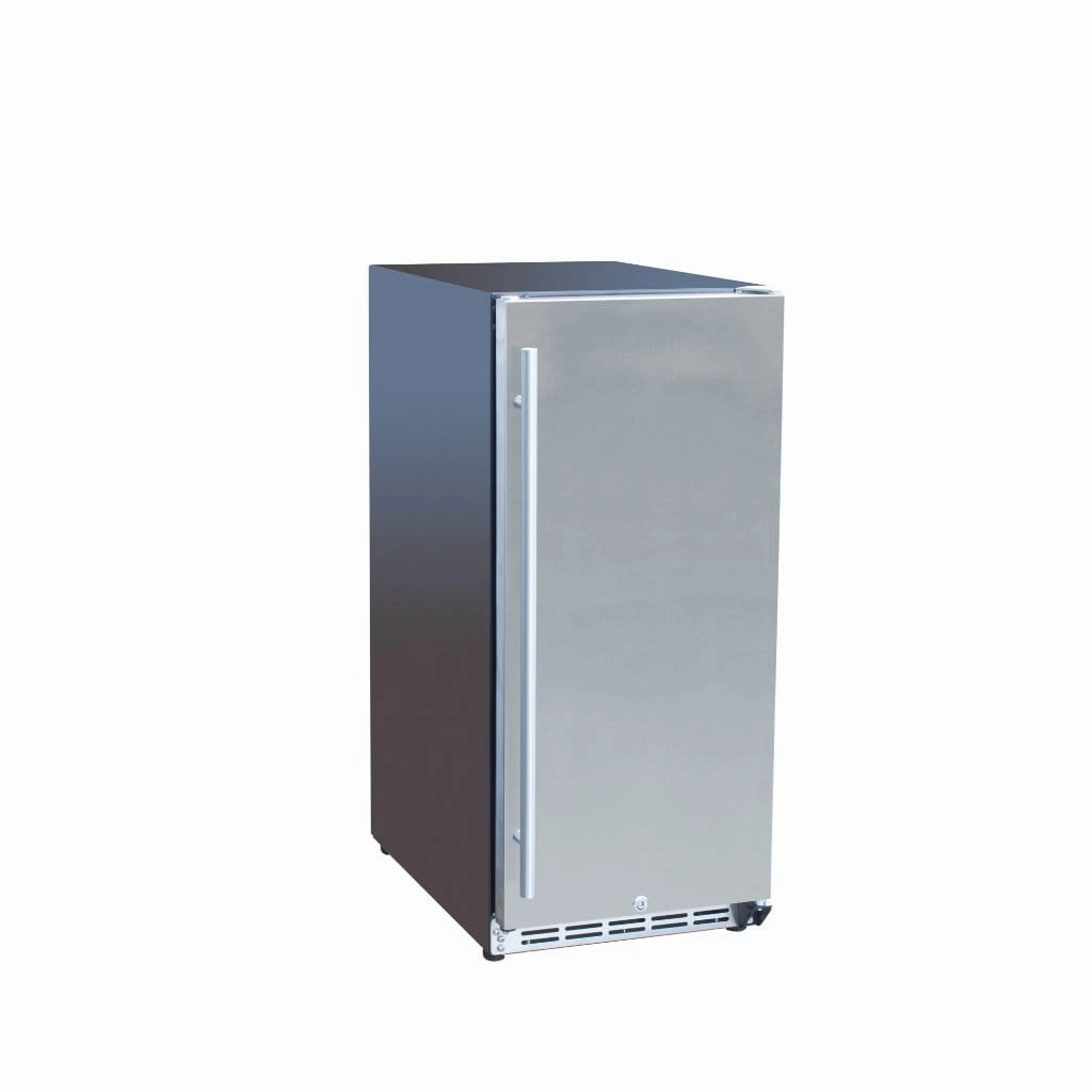 American Made Grills AMG 15" 3.2c Outdoor Rated Refrigerator SSRFR-15S