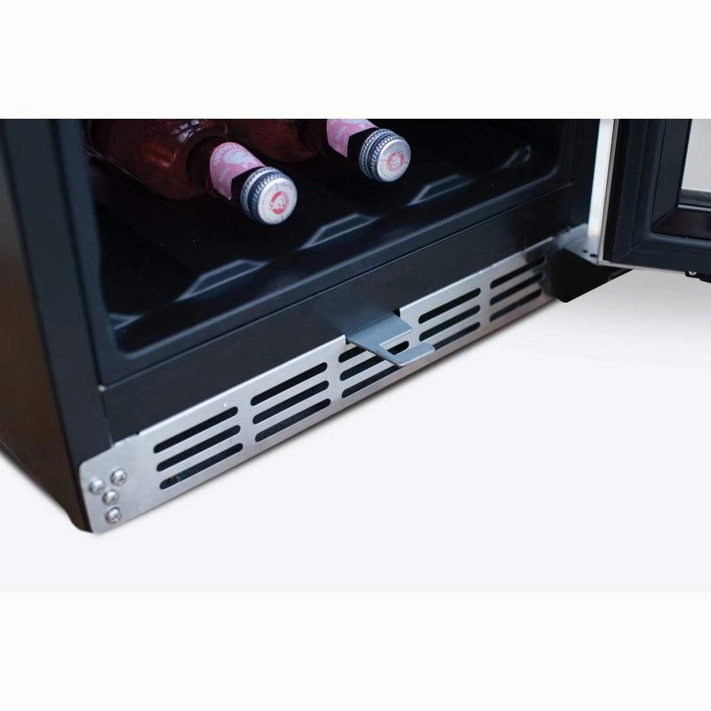 American Made Grills AMG 15" 3.2c Outdoor Rated Refrigerator SSRFR-15S