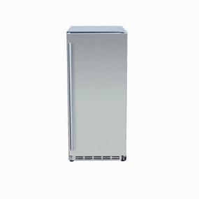 American Made Grills AMG 15" 3.2c Outdoor Rated Refrigerator SSRFR-15S outdoor beverage cooler with wheels