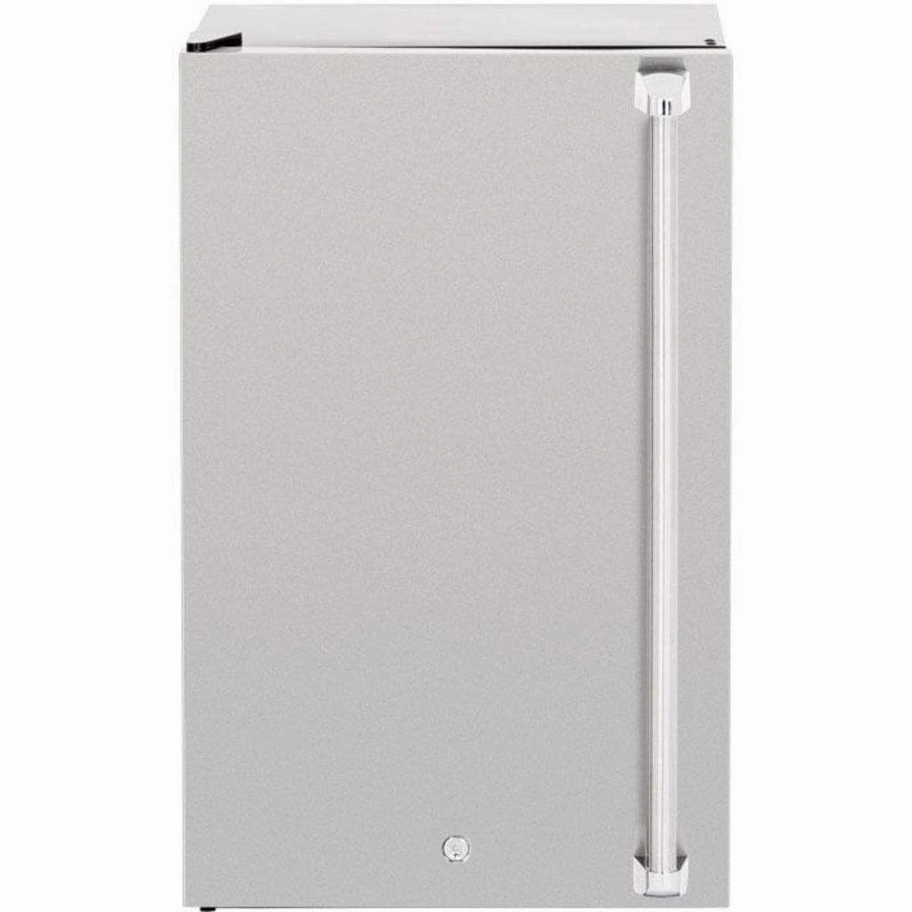 American Made Grills AMG 21" 4.5 Cu.Ft. Deluxe Right/Left Hinge Compact Refrigerator outdoor beverage cooler with wheels