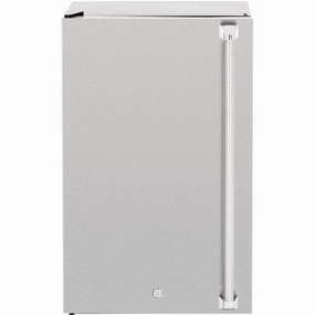 American Made Grills AMG 21" 4.5 Cu.Ft. Deluxe Right/Left Hinge Compact Refrigerator outdoor beverage cooler with wheels