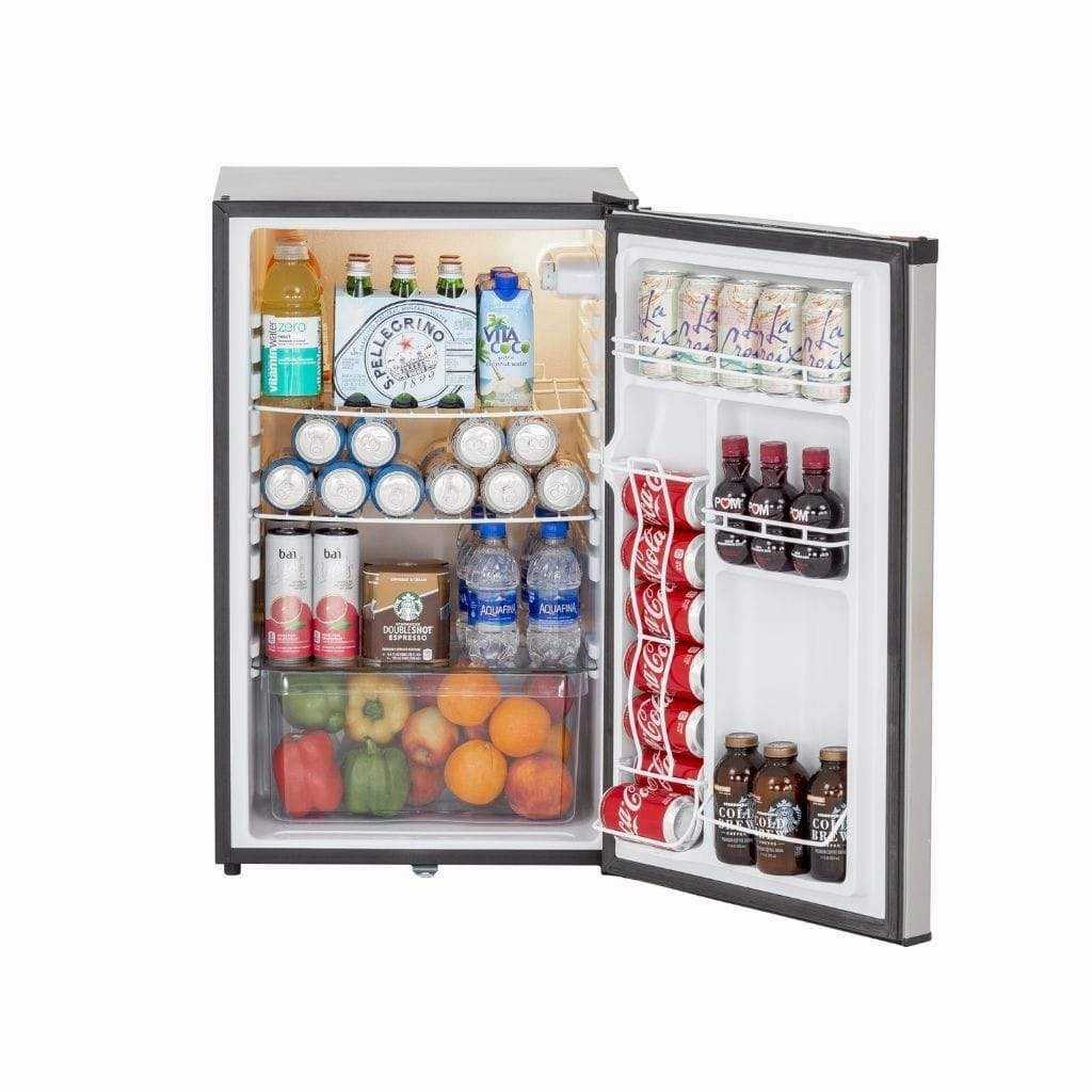 American Made Grills AMG 21" 4.5 Cu. Ft. Left to Right Opening Compact Refrigerator SSRFR-21S-R