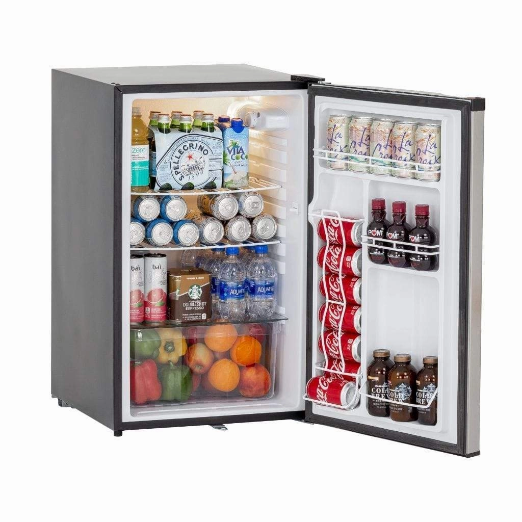 American Made Grills AMG 21" 4.5 Cu. Ft. Left to Right Opening Compact Refrigerator SSRFR-21S-R