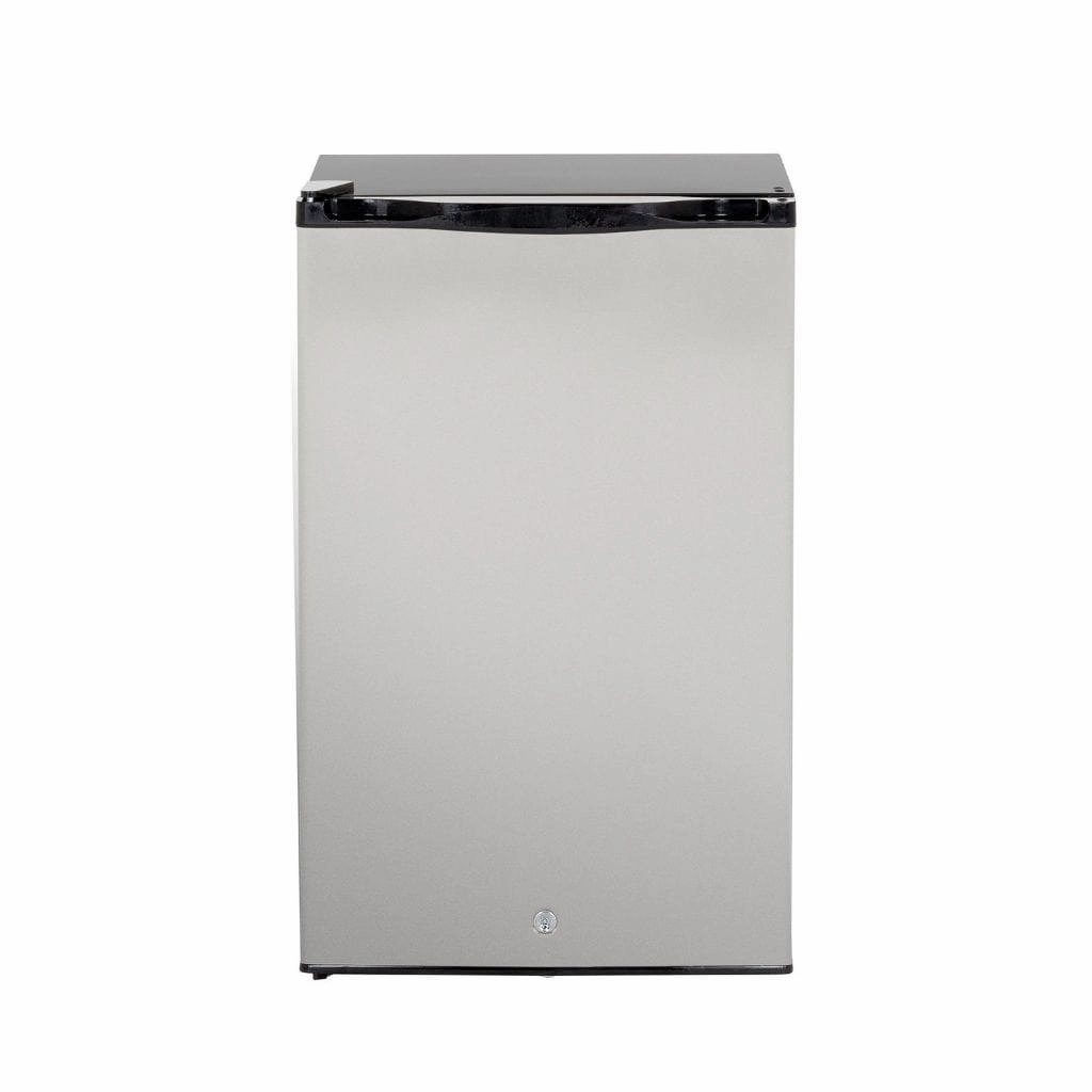 American Made Grills AMG 21" 4.5 Cu. Ft. Left to Right Opening Compact Refrigerator SSRFR-21S-R outdoor beverage cooler with wheels