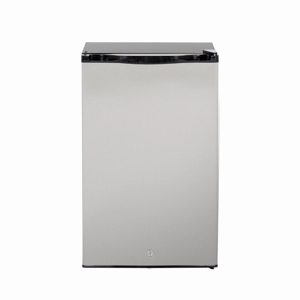 American Made Grills AMG 21" 4.5 Cu. Ft. Right to Left Opening Compact Refrigerator SSRFR-21S outdoor beverage cooler with wheels