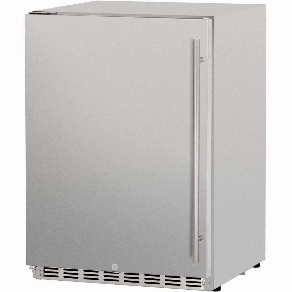 American Made Grills AMG 24" 5.3c Deluxe Outdoor Rated Refrigerator