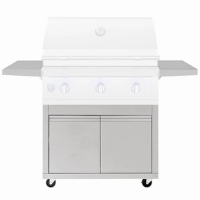 American Made Grills  Atlas 36-inch Grills Freestanding Cart - CART-ATLAS36Stainless steel BBQ tool set