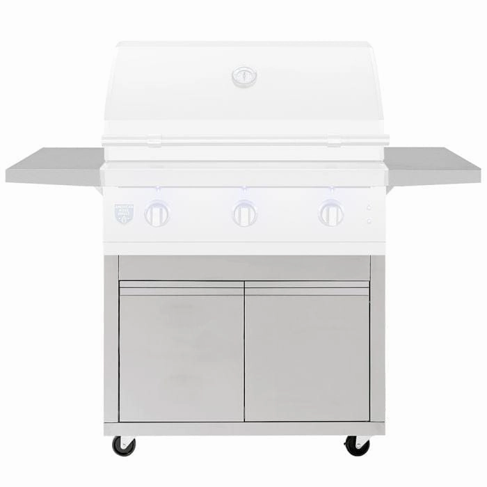 American Made Grills  Atlas 36-inch Grills Freestanding Cart - CART-ATLAS36Stainless steel BBQ tool set