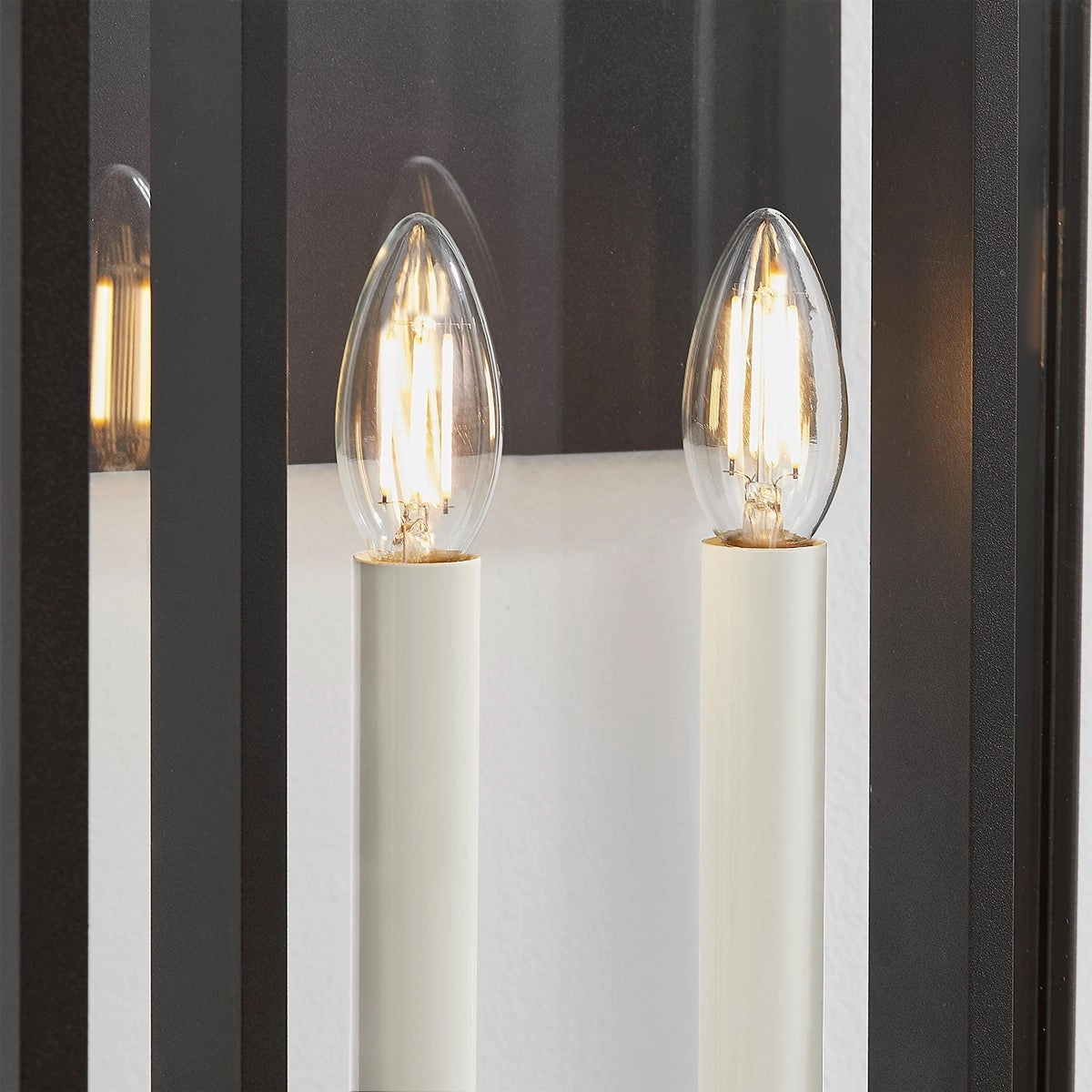 Amire Two Light Outdoor Wall Sconce Textured Black