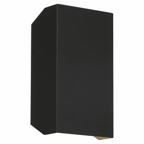 Amora LED Outdoor Wall Mount BlackOutdoor wall sconces with motion sensor