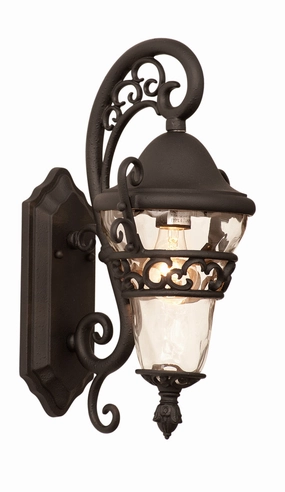 Anastasia Outdoor One Light Outdoor Wall Bracket Textured Matte BlackOutdoor wall sconces with motion sensor