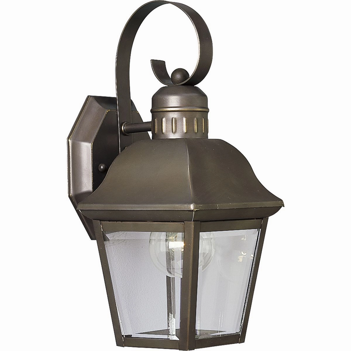 Andover One Light Wall Lantern Antique Bronze
