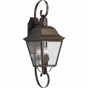 Andover Three Light Large Wall Lantern Antique BronzeOutdoor wall sconces with motion sensor