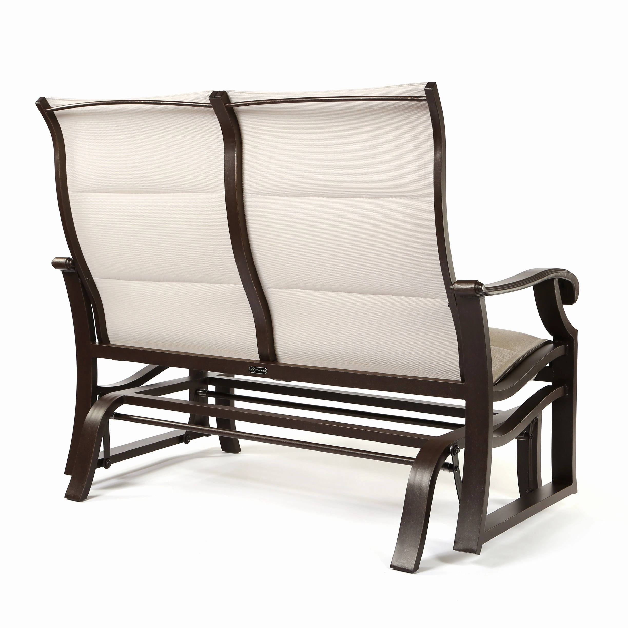 Anthem Padded Sling Love Seat Glider