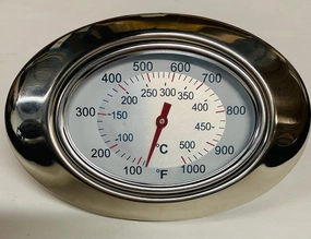 AOG American Outdoor Grill Analog Thermometer & Bezel 23305Stainless steel BBQ tool set