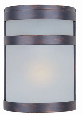 Arc One Light Outdoor Wall Lantern Oil Rubbed BronzeOutdoor wall sconces with motion sensor