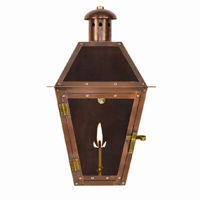 Arcadia 18" Natural Gas Pre-lit Outdoor Wall SconceOutdoor wall sconces with motion sensor