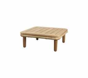 Arch coffee table w/ teak table topoutdoor coffee table for patio or lounge