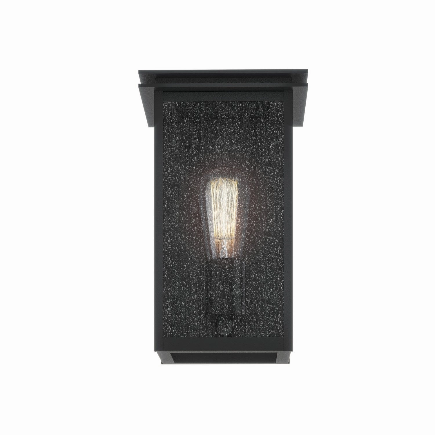 Arkville One Light Outdoor Wall Mount Textured Black
