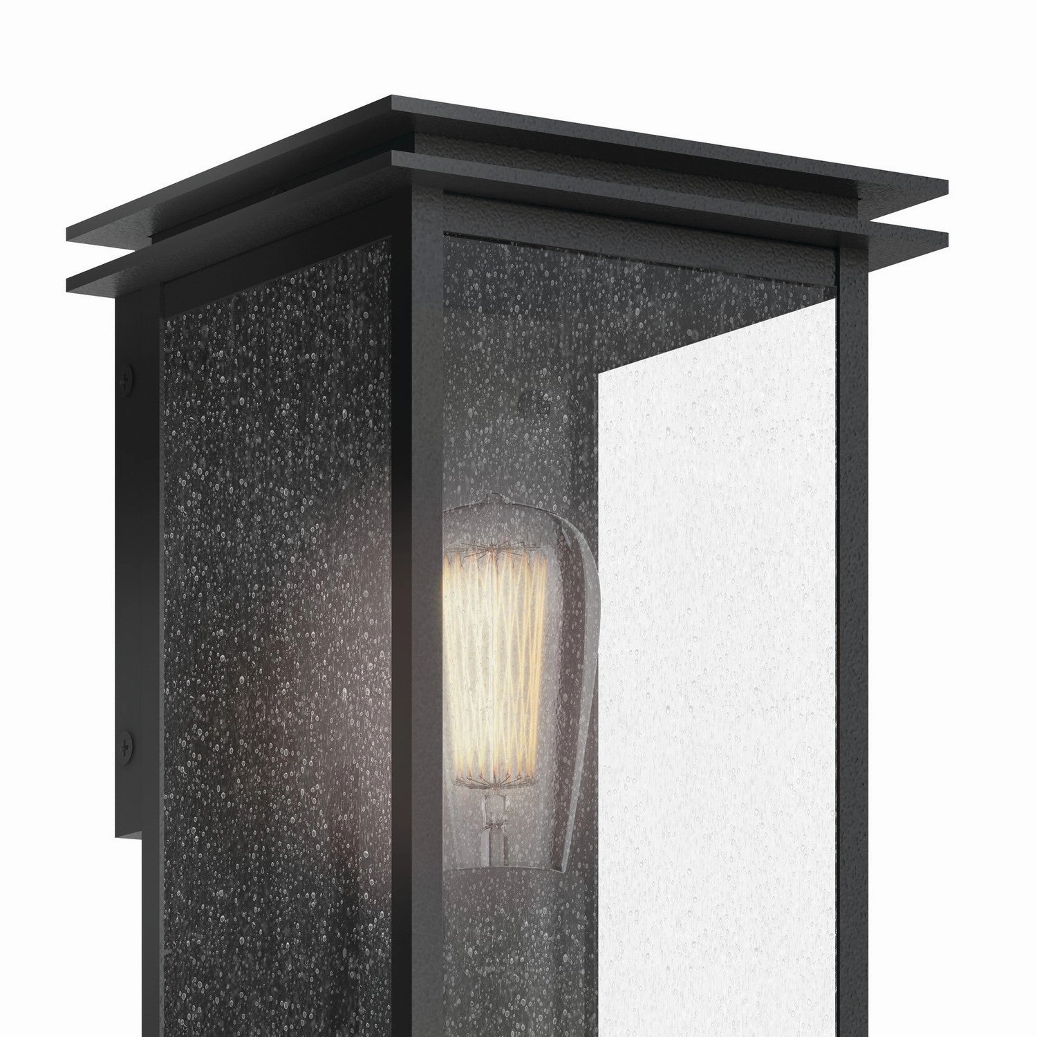 Arkville One Light Outdoor Wall Mount Textured Black
