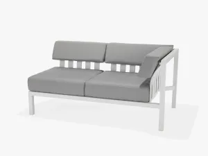Array Modular Double Left Arm Segmentoutdoor chair for garden and patio