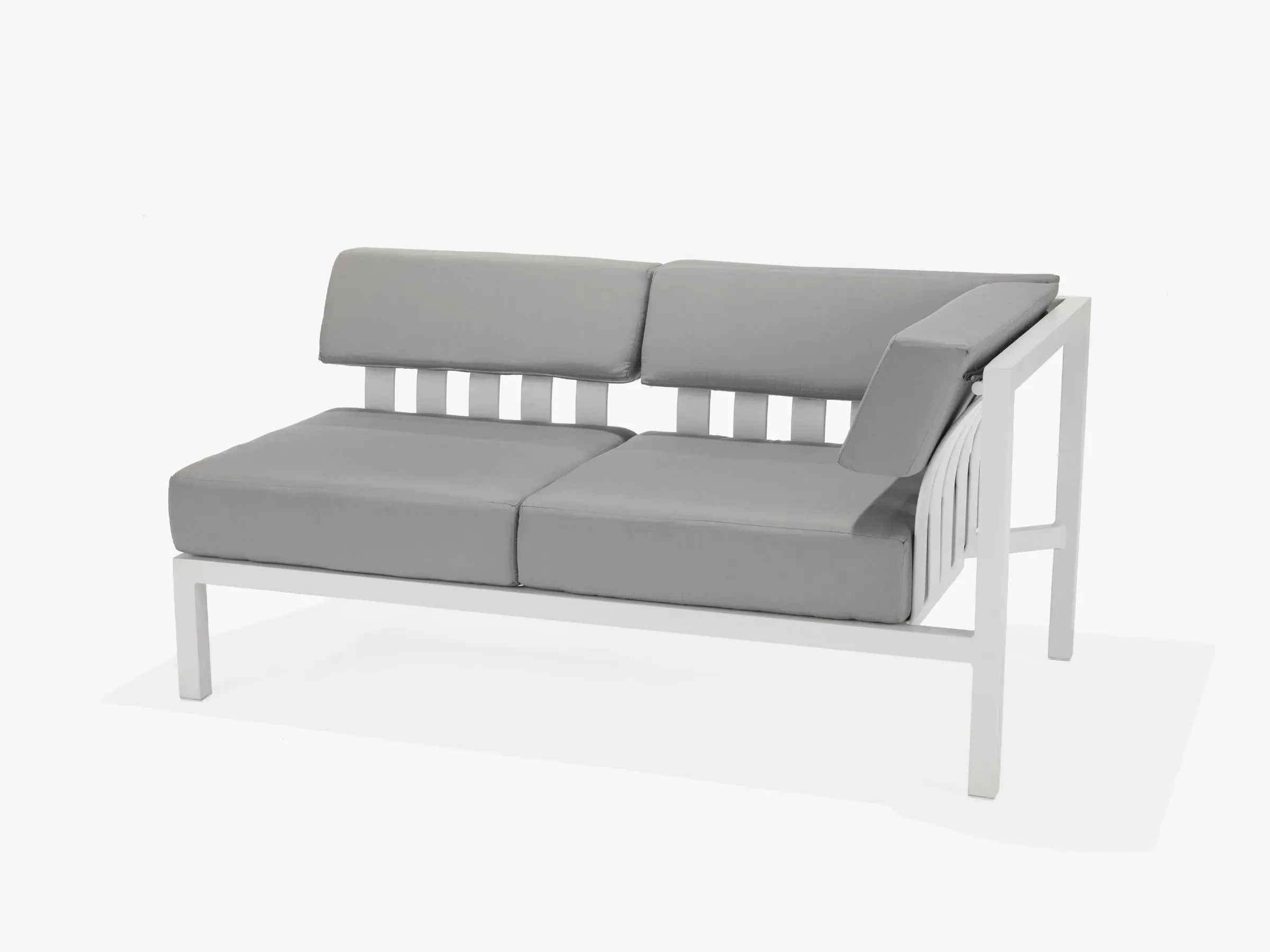 Array Modular Double Left Arm Segmentoutdoor chair for garden and patio