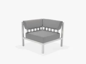 Array Modular Square Corner Segmentoutdoor chair for garden and patio