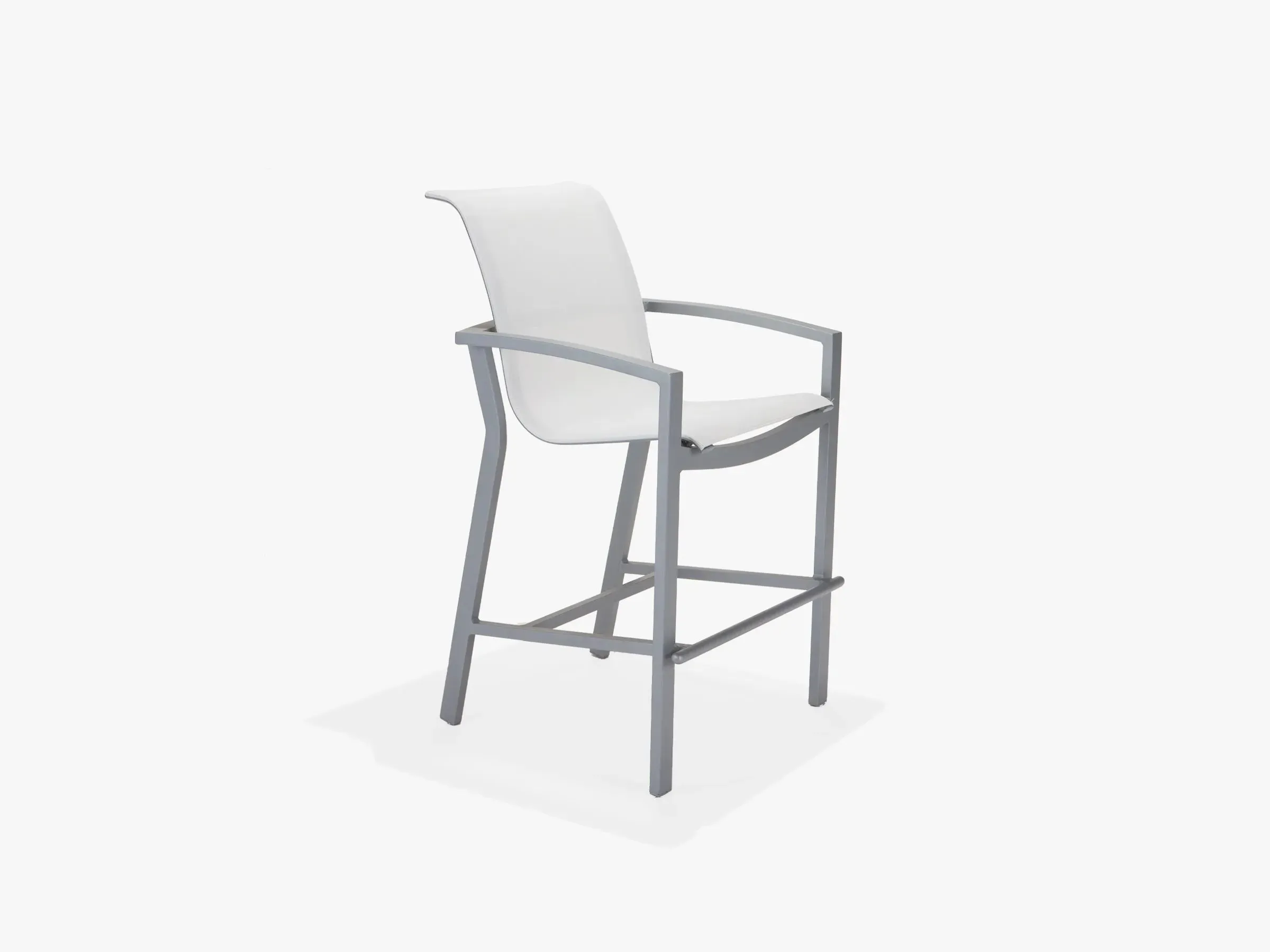 Array Sling Bar Height Stoolsoutdoor chair for garden and patio