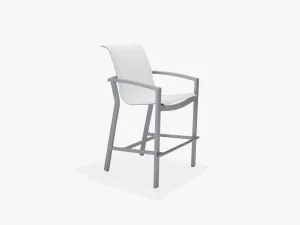 Array Sling Bar Height Stoolsoutdoor chair for garden and patio