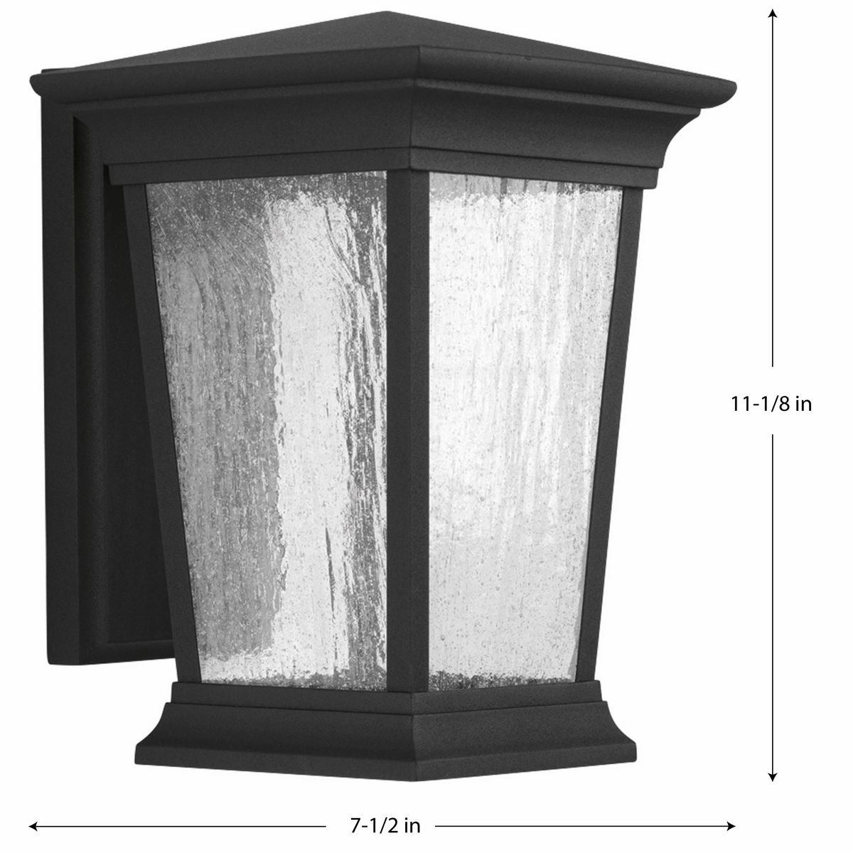 Arrive Led LED Wall Lantern Black