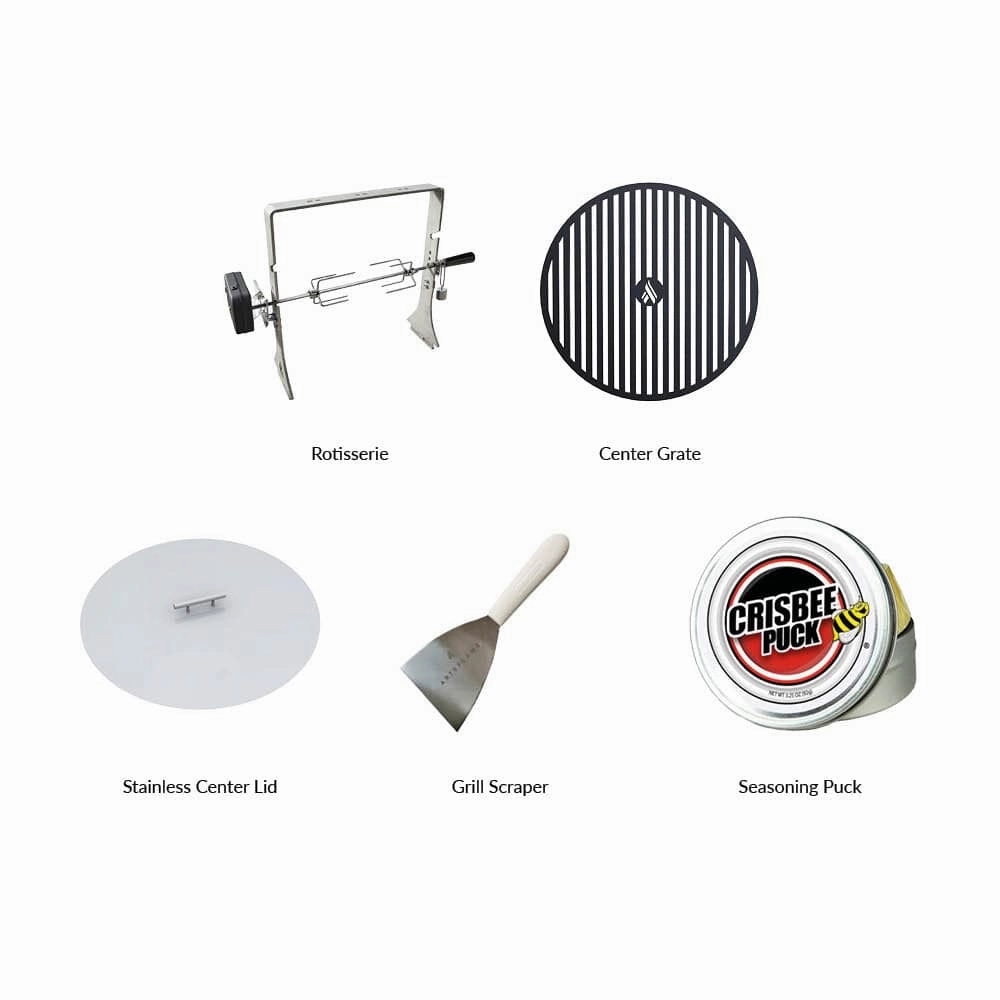 Arteflame XXL 40 inch Flat Top Charcoal Griddle Grill AFONE40