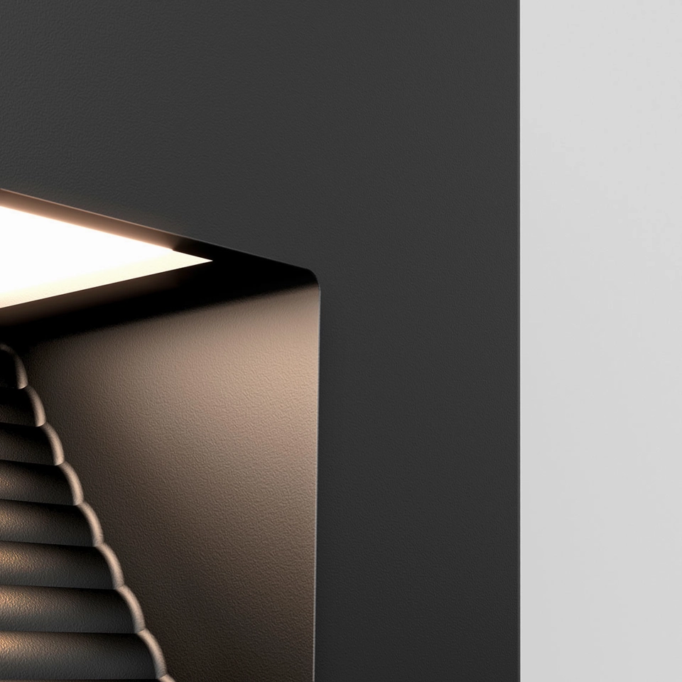 Artika Dark Outdoor Wall Light