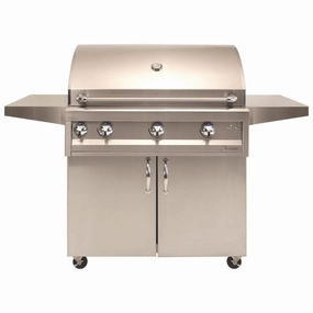 Artisan 36-Inch 3-Burner Professional Freestanding Gas Grill With Rotisserie & Light ARTP-36C-NG/LP compact BBQ grill for small spaces
