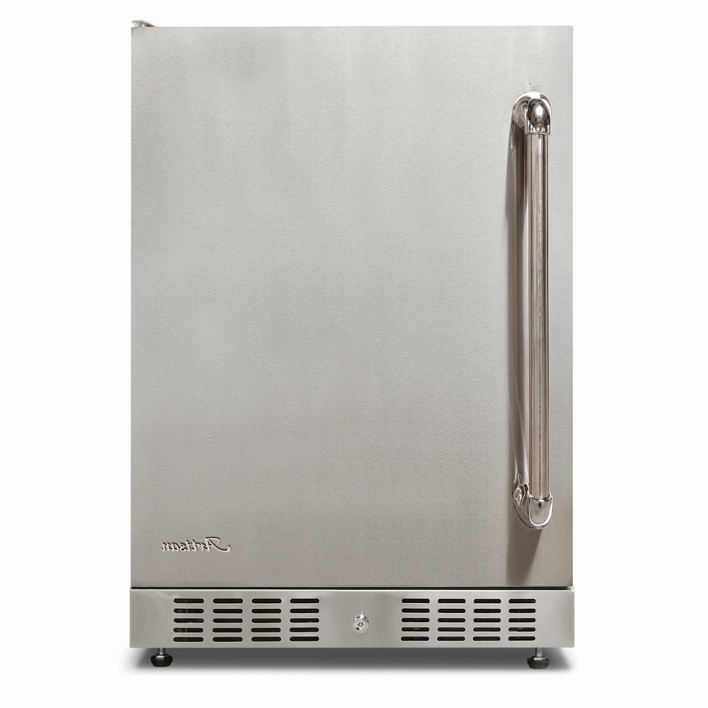 Artisan Digital Outdoor Refrigerator Right-Hand Hinge ART-BC24 outdoor beverage cooler with wheels