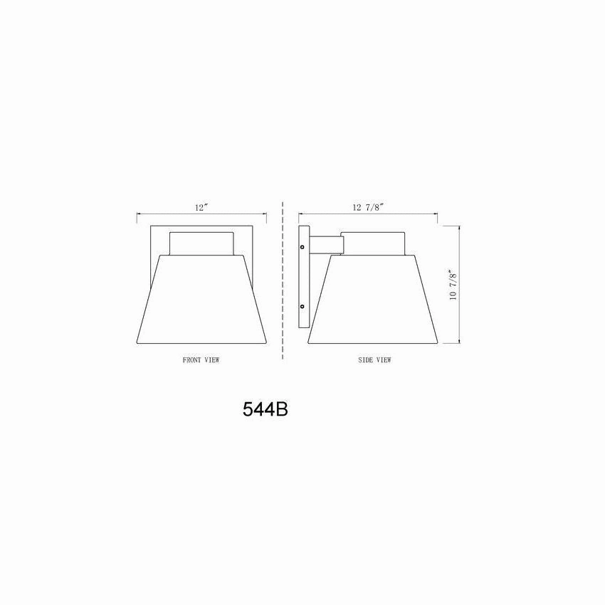 Asher 1-Light Outdoor Wall Light