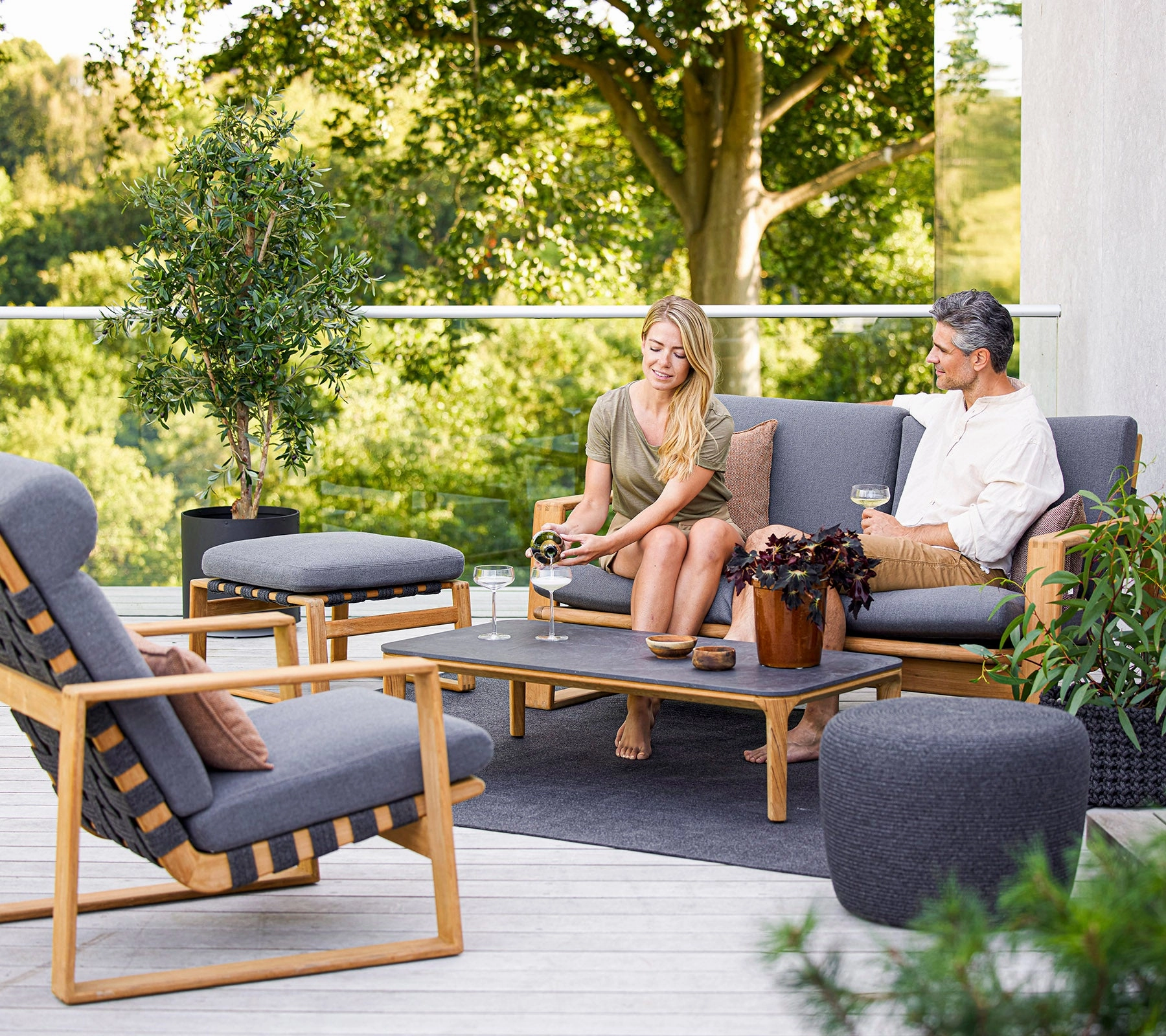 Aspect coffee table, 120x60 cm