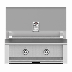 Aspire by Hestan 30 inch Liquid Propane Gas Grill, with 2 U-Burners EAB30-LP compact BBQ grill for small spaces