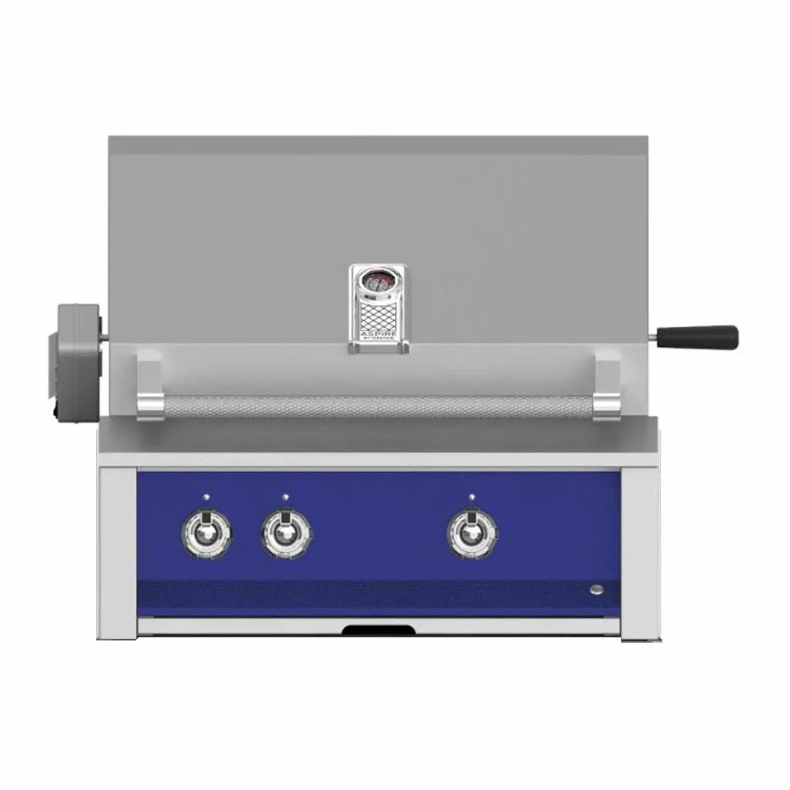 Aspire by Hestan 30 inch Liquid Propane Gas Grill with Burners and Rotisserie EABR30-LP-BU