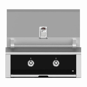 Aspire by Hestan 30 inch Liquid Propane Grill with U Burner and Sear EMB30-LP-BK compact BBQ grill for small spaces