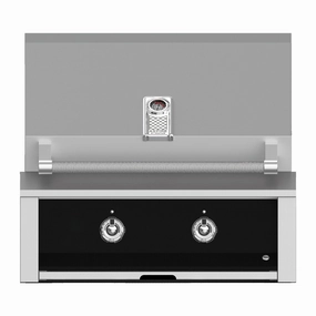 Aspire by Hestan 30-Inch Natural Gas Built-In Grill With Burners EAB30-NG-BK compact BBQ grill for small spaces