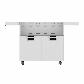 Aspire by Hestan 36-Inch Black Double Door Cart ECD36-BKStainless steel BBQ tool set