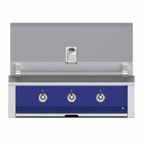 Aspire by Hestan 36-inch Liquid Propane Grill with 3 Burners EAB36-LP-BU compact BBQ grill for small spaces