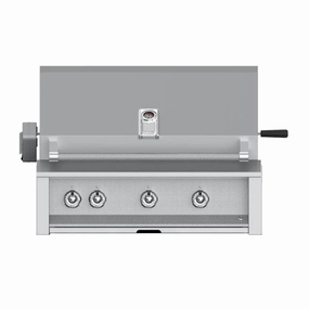 Aspire by Hestan 36-Inch Liquid Propane Grill with Burner,Sear and Rotisserie EMBR36-LP compact BBQ grill for small spaces