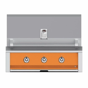 Aspire by Hestan 36-Inch Natural Gas Grill with Dual Burner and Sear EMB36-NG-OR compact BBQ grill for small spaces
