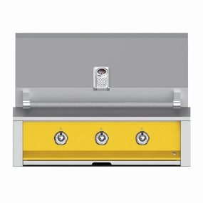 Aspire by Hestan 36-Inch Natural Gas Grill with Dual Burner and Sear EMB36-NG-YW compact BBQ grill for small spaces